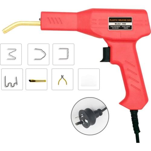 50W Hot Stapler Plastic Welding Machine Car Bumper Repair Kit Welding Torch Automobile Repairing Machine Welder Gun