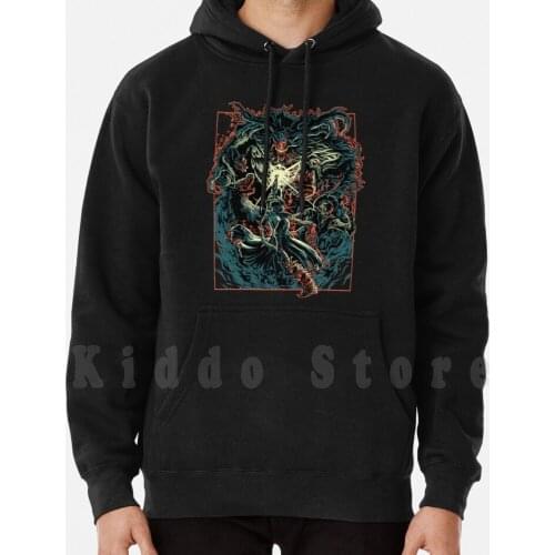 Bloody Beast hoodie long sleeve Bloodborne Cleric Beast Hunter Yharnam Dark Souls Dark Souls 2 Dark Souls 3