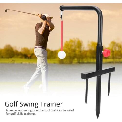 Practice Guide Golf Swing Trainer Beginner Outdoor Indoor Individual Golf Swing Training Aids Equipment Golf Accessories