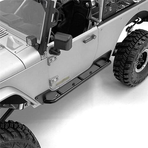 1 pair Metal TUBE Side Pedal Footplate for Capo JKMAX Gen.1 & Gen.2 RC Car Parts Accessories