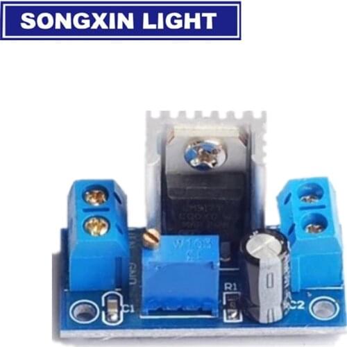 5PCS LM317 Adjustable Voltage Regulator Power Supply LM317 DC-DC Converter Buck Step Down Circuit Board Module Linear Regulator