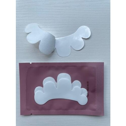 Hot 500 Pairs Flower Shape Eye under Pads Eye Patches for Lash Extension Make Up Eye Gel Patches Makeup Tools