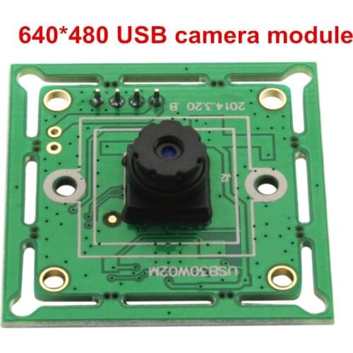 ELP Mini M7 Lens Webcam 640*480 VGA 60fps USB2.0 OmniVision Very Small 32x32mm USB Camera with OV7725 Color CMOS Sensor