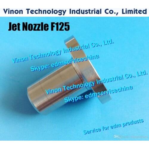 F125 edm Jet Nozzle Ø0.5mm A290-8102-Y757 Upper for Fanuc A,B,C,iA,iB,iC,iD A2908102Y757, A290.8102.Y757, 24.56.151 edm Upper