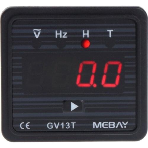 GV13T AC220V Generator Digital Voltmeter Frequency Hour Test Panel Meter