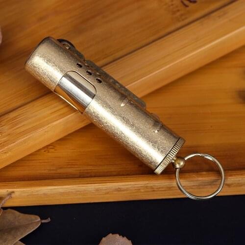 Original Genuine IMCO pure copper trenches oil lighter retro Australia windproof portable smoking gift box free shipping