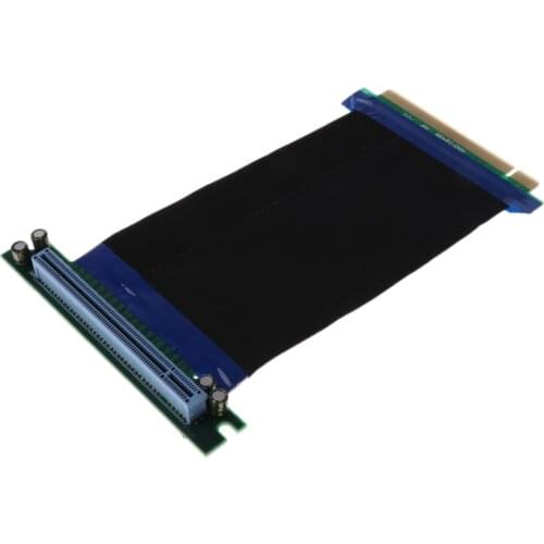 PCI Express 16X Riser Card Adapter Flexible Extension Cable Flex 164Pin