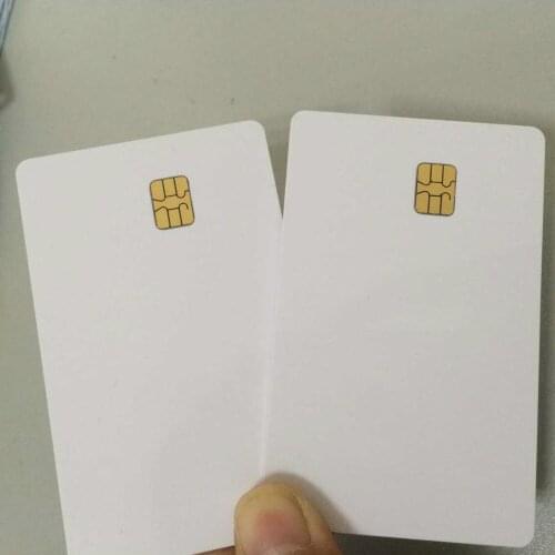 RFID card PVC Contact Smart IC Card Fudan4442 Black card