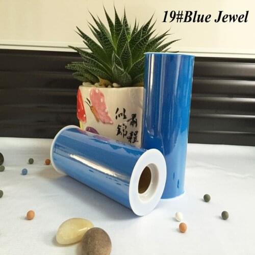 ) Blue Jewel Color Nylon Tulle Rolls 6"X 25Yards