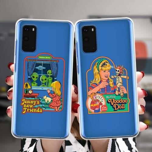 Lets Summon Demons Graphic Silicone Case For Samsung S21 S20 FE S10 Plus NOTE 20 Ultra M02 F62 M62 M21 M30S M31 M31S M51 Cover