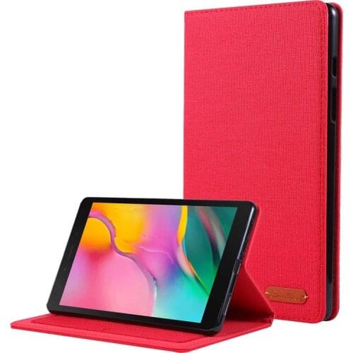 Cloth pattern book style tablet case For Samsung Galaxy Tab A 8.0 2019 SM-T290 T295 T297 8.0" Stand Cover with Card slots
