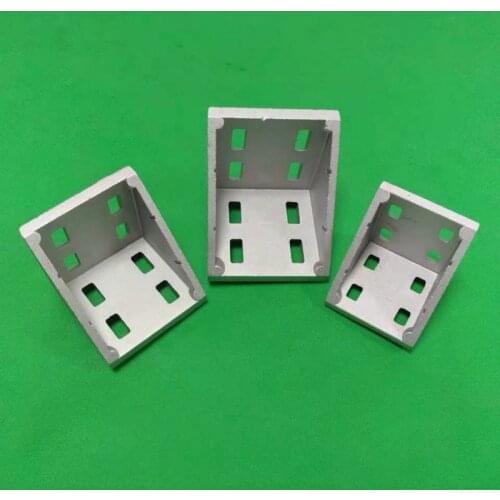 9090 100100 Corner Bracket L Connector Bracket Fastener Corner Fitting Angle For 9090 100100 Aluminum Profile