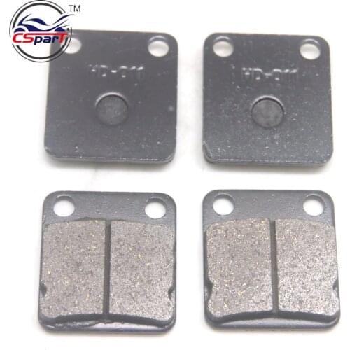 2 Pairs Brake Pads 41mm x 45mm for 50cc 70cc 90cc 110cc 125cc 140cc 150cc 160cc Pit Dirt Bike ATV Quad Motorcycle Scooter