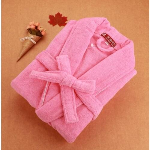 Cotton bathrobe men pajamas sleepwear nightgown men blanket towel fleece robe thicken lovers warm autumn winter