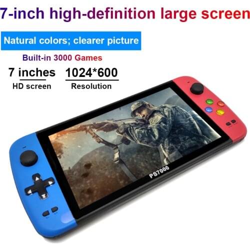 Rondaful Game Conrtoller Handheld Portable Game Console Gamepad Built-in 3000 Games Multi-function Game Machine Support 64G TF