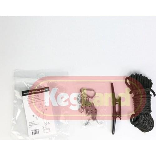 Brewzilla Stainless Pulley Set HOMEBREW