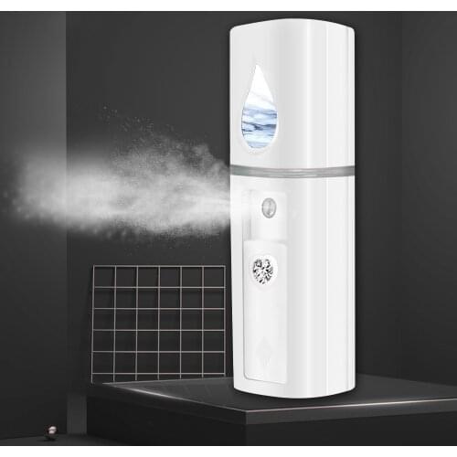 20ML Mini Nano Facial Sprayer Nebulizer Face Steamer Air Humidifier Portable Hydrating Anti-aging Wrinkle Women Beauty Skin Care