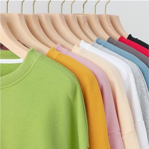 QSuper Spring&Autumn New Hoodies Men Casual Minimalist Sweatshirt O-Neck Embroidery Logo Loose Size Basic Pullover Man Clothing