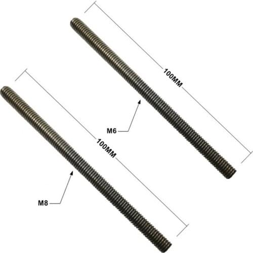 10PCS M6 M8 T-track T-Bar Slider Block 100mm T-Screw Triangle Screw Nut Set Carpenter DIY Woodworking Tools Kit T-Slot Fastener