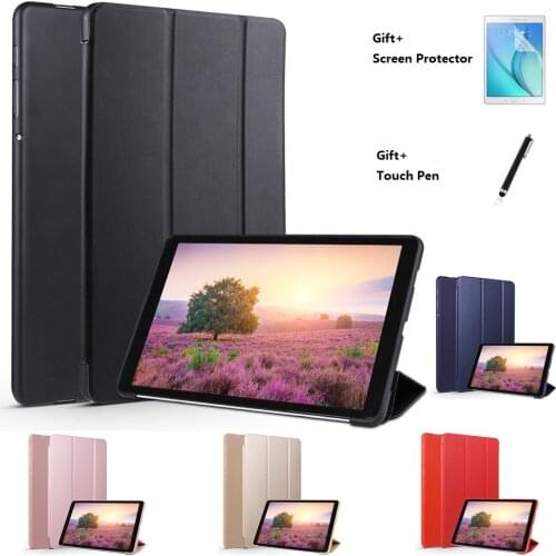 QUWIND Opaque Soft Material Sleep Wake Up Holder Protective Cover Case For Samsung Galaxy Tab A2 10.1 T590 T595 2018