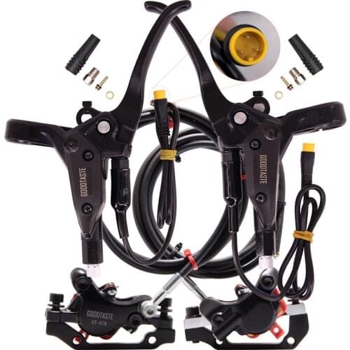 2021 New E-Bike MTB Scooter Split long 2100mm Oil pipe Adjustable Price Right Disc Cut Power off brake Xod Bafang Parts 3 pin