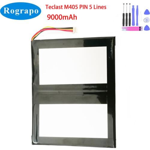 New 6000mAh Tablet PC Battery For Teclast M40 22Wh 3.8V 5 Wire Plug