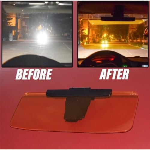 JEAZEA Driving Glasses Sun Visor Shade Eye Protection Anti-Glare Mirror Day And Night Dual-Purpose Auto Accessories Car Goggles