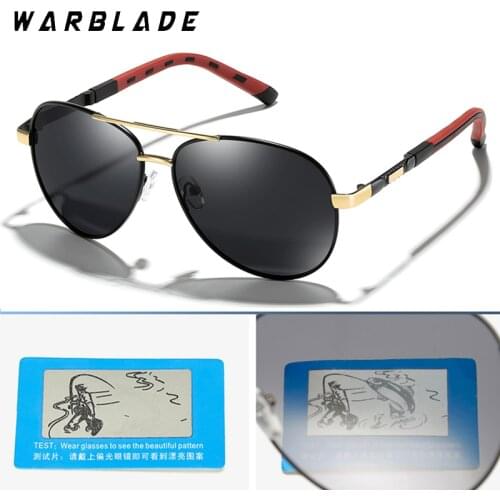 New Fashion Men Classic Polarized Sunglasses Brand Design Metal Driving Sun Glasses Male Coating Sunglass UV400 Shades Eyewear