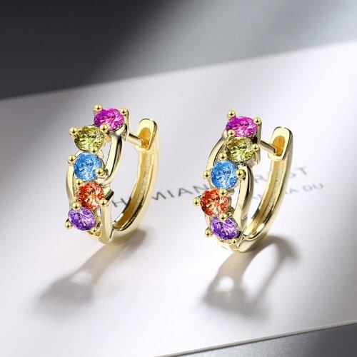 925 Sterling Silver Ear Hoops Earrings for Women S925 Rectangle Earring Vintage Charms Jewelry Original Party Engagement Brincos