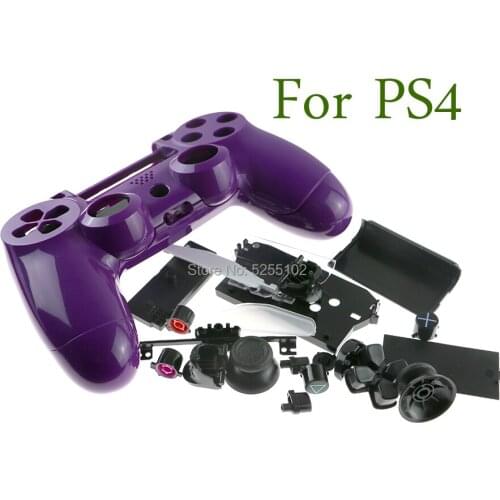 1set Replacement Full shell and buttons mod kit shell for PS4 Gamepad Protection Case For PS4 Housing Cover