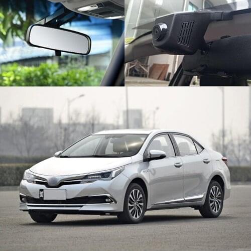 BigBigRoad For TOYOTA Carola Corolla APP control Car wifi DVR Video Recorder FHD 1080P Dash Cam Hidden type