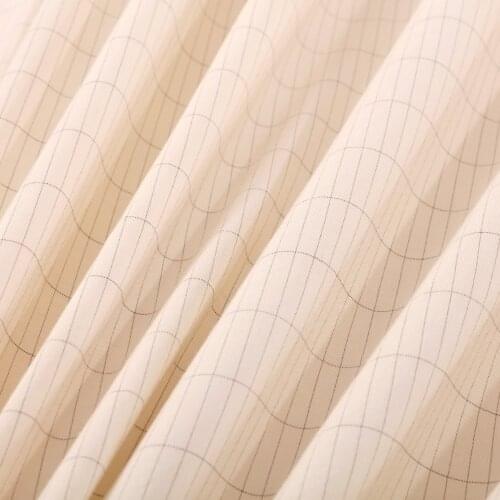 Earthing fabric nature cotton with silver fabric for grounding sheet EMF protection anti static