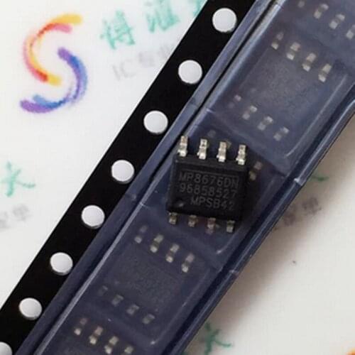 10pcs/lot New MP8676 MP8676DN MP8676DN-LF-Z SOP-8 4.5A, 42V, 420kHz Step-Down Converter with Synchronizable Gate Driver