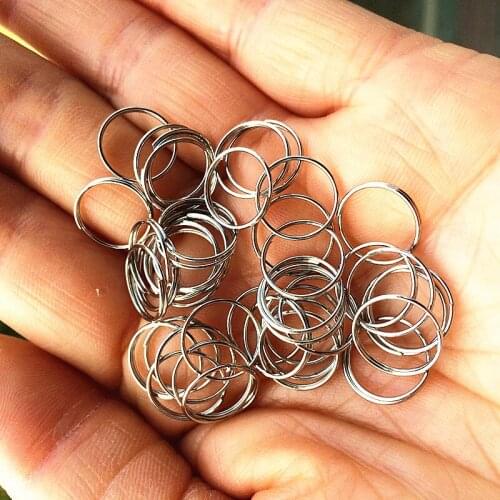 Free Shipping 1000pcs 12mm Chrome Plated Steel round Rings Bead Strands Garlands Accessories Lighting & Curtain Metal Connectors