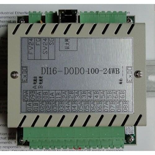 16-channel DI 32-channel DO Ethernet Communication Remote Control IO Master Acquisition Module