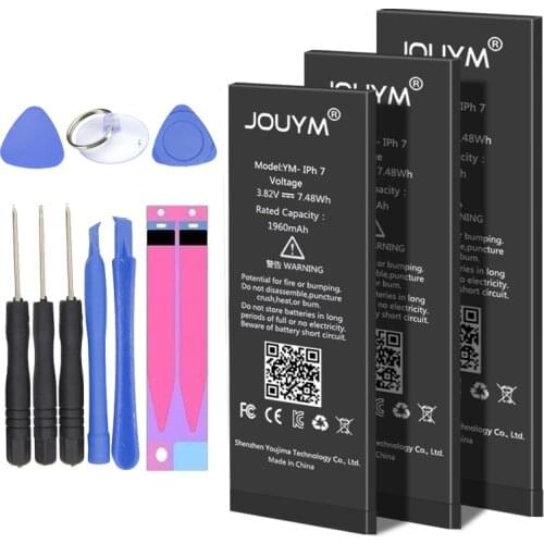 Original Capacity Phone Battery for iPhone 7 8 6 6S Plus Bateria Replacement Batterie for iPhone SE 5 S 5S 7P 8P X XR XS Max