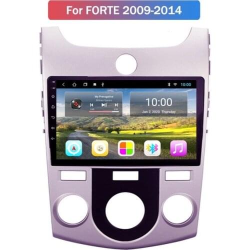 Android Car Multimedia Player For KIA For TE/CERATO 2009-2014 Manual A/C Version GPS Radio Head Unit With Wifi 4G AHD