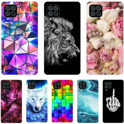 For Samsung F62 M62 A12 M12 Case Soft Silicone Phone Cover For Samsung Galaxy F62 SM-E625F Cases F 62 12 M 12 2021 Bumper Fundas