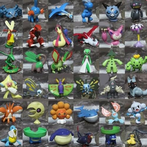 Pokemon Action Figure Model Rayquaza Metagross Beautifly Gardevoir Glalie Lunatone Toy Collection Kids Gifts