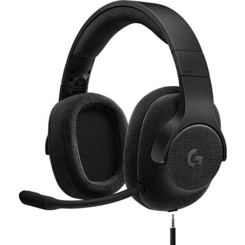 Logitech G433 7.1 wired surround sound game headset microphone