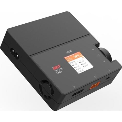 ISDT 608AC AC 60W DC 200W 8A BattGo Smart Battery Charger Discharger with Detachable Power Supply