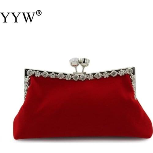 Clutch evening bags Crown rhinestones evening bags purse shoulder bag for wedding Diamonds Lady Purse Mini Evening Bags