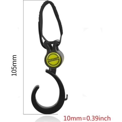 Baby Stroller Hook Multifunctional 360 Basket Strap Bag Hanger Grip Accessories