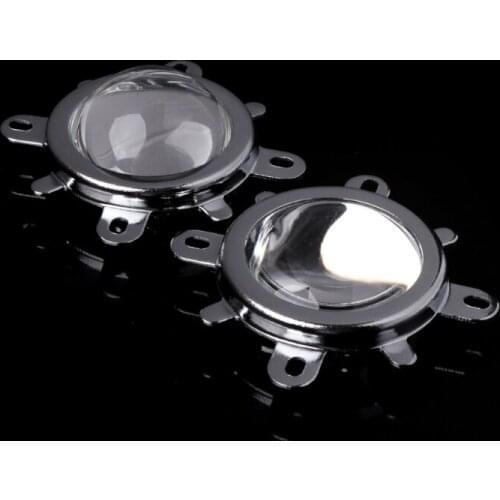 44mm Lens + 50mm Reflector Collimator+ Fixed Bracket For 20W-100W LED Light Lamp