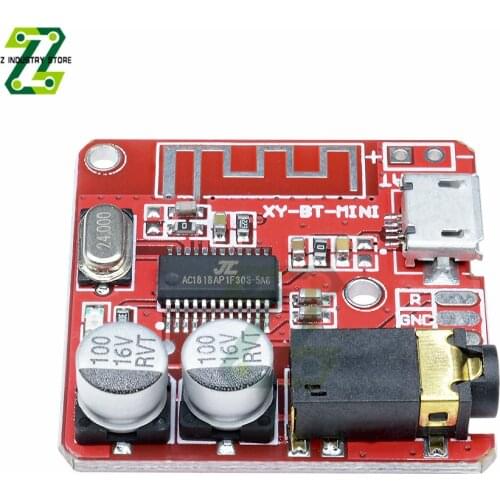Audio Receiver Board 5.0 MP3 Lossless Decoder Board Wireless Stereo Music Amplifier Module 3.7-5V Bluetooth-compatible