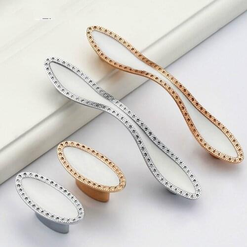 European style cabinet handle, drawer wardrobe hardware handle, zinc alloy single hole handle, furniture hardware