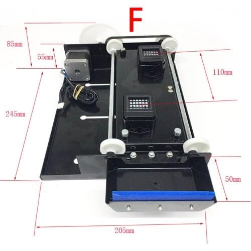 Large format Printer xp600/DX5/DX7/4720/I3200 Double Head Capping Station Pump Assembly single motor ink stac high quality