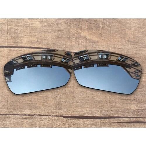 Vonxyz Chrome Mirror Polycarbonate Replacement Lenses for-Oakley Fuel Cell Frame