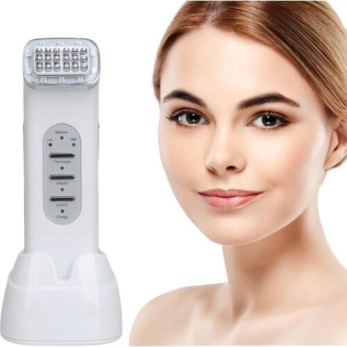 Facial Lifting Device RF Radio Frequency Face Lift Infrared LED Therapy Massager Skin Tightening Wrinkle Removal Beauty Machine