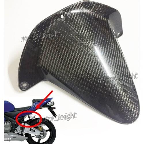 Real Carbon Fiber Rear Fender Guard Fairing For Honda CBR600RR F5 2003 2004 CBR 600RR 03 04 Motorcycle Rear Hugger